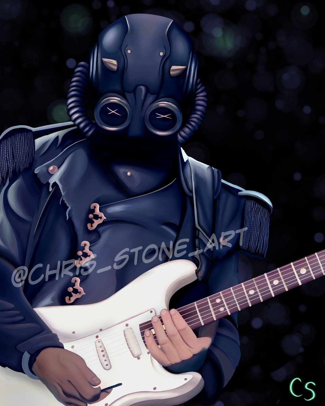 Nameless Ghoul — a art print from Shattering Expectations (Chris Stone Art).