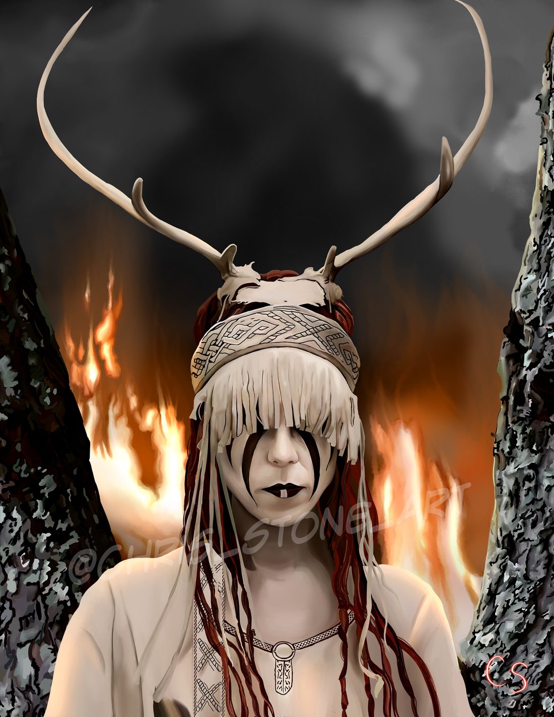 Heilung — a art print from Shattering Expectations (Chris Stone Art).
