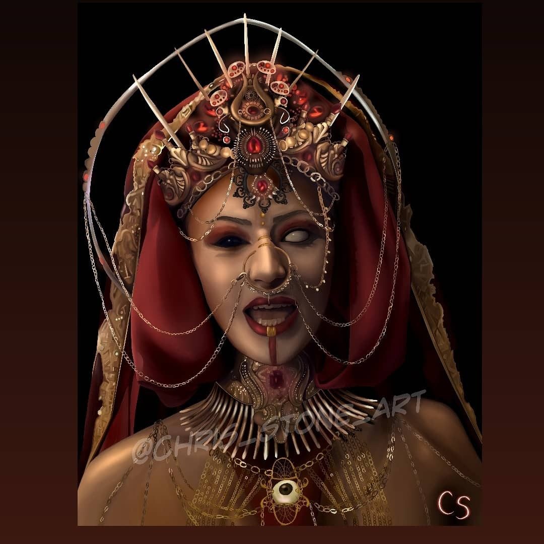 Jackie Laponza Gold — a art print from Shattering Expectations (Chris Stone Art).