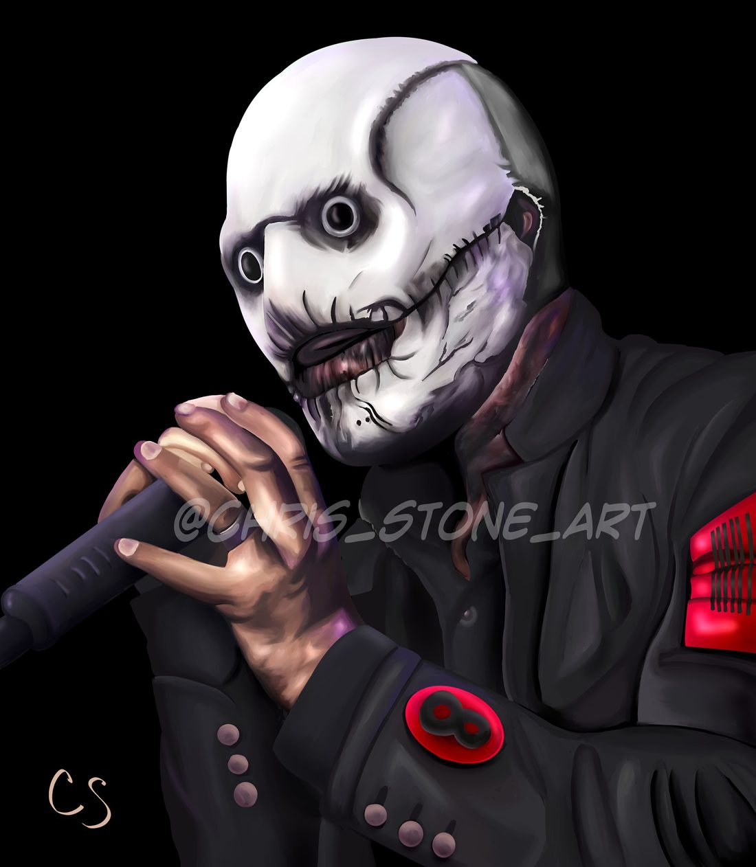 Corey Taylor — a art print from Shattering Expectations (Chris Stone Art).