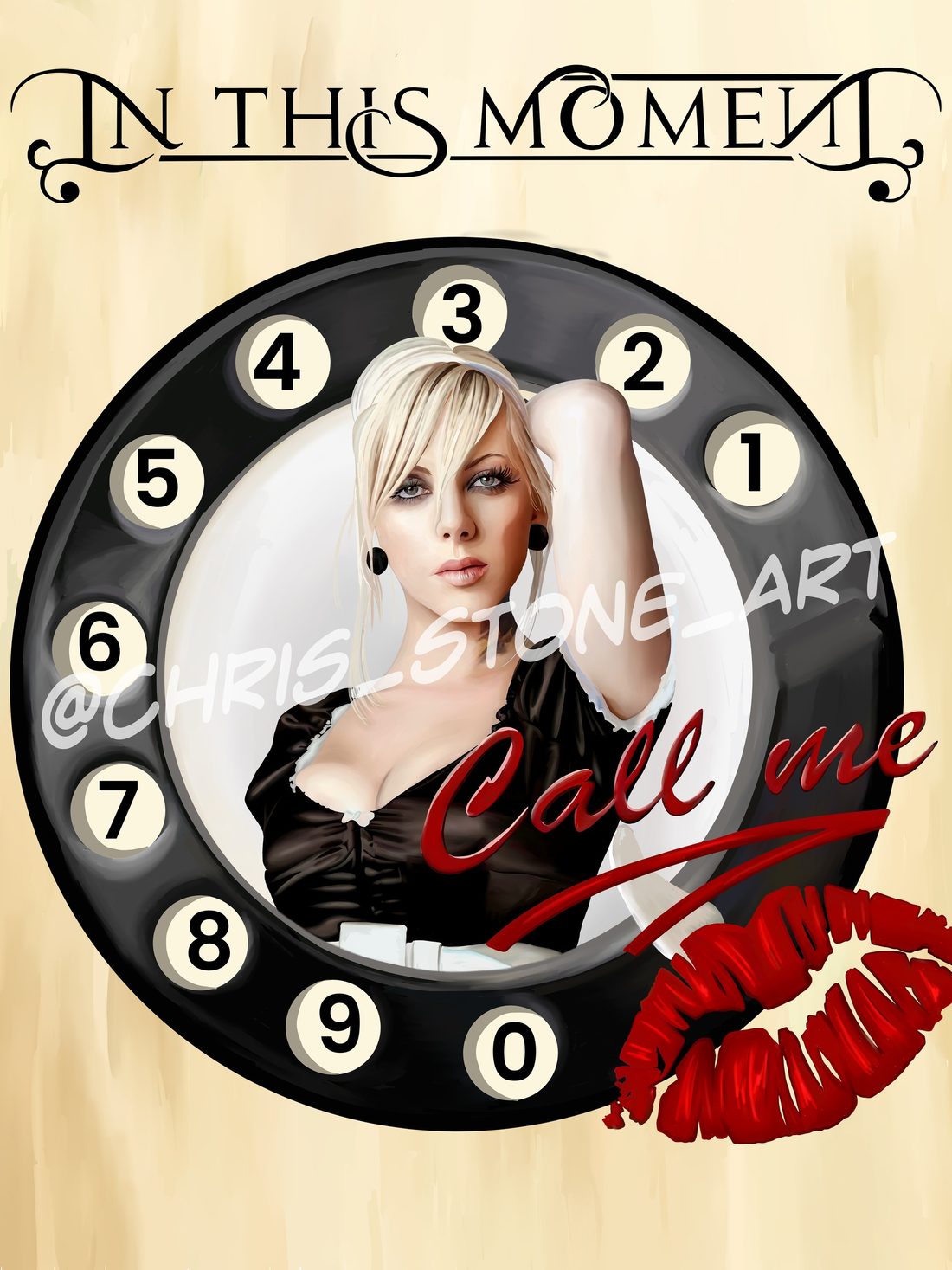 Maria Call Me — a art print from Shattering Expectations (Chris Stone Art).