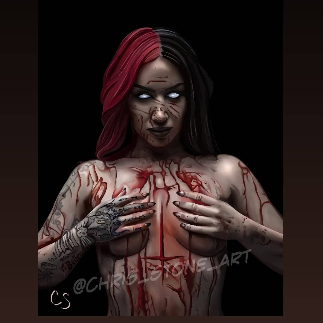 Ash Costello — a art print from Shattering Expectations (Chris Stone Art).