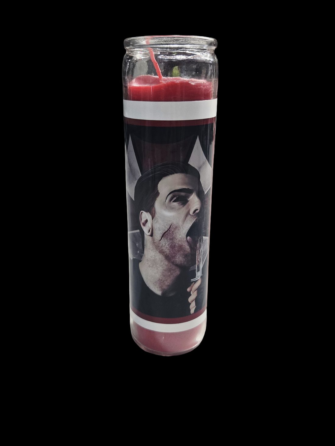 Spencer Charnas — a prayer candle from Shattering Expectations (Chris Stone Art).
