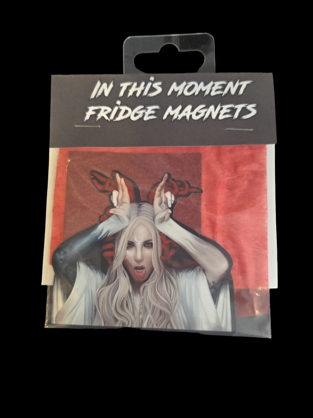 In This Moment Fridge Magnets — a fridge magnet from Shattering Expectations (Chris Stone Art).