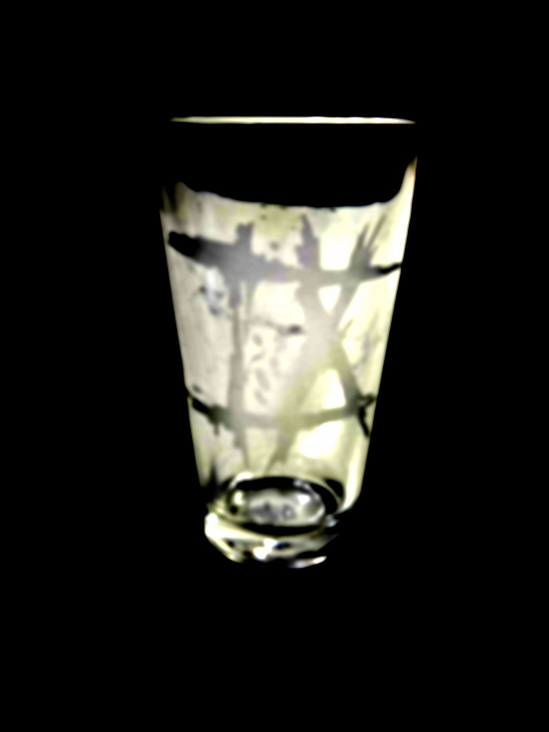 Ice Nine Kills Pint Glass — a pint glass from Shattering Expectations (Chris Stone Art).