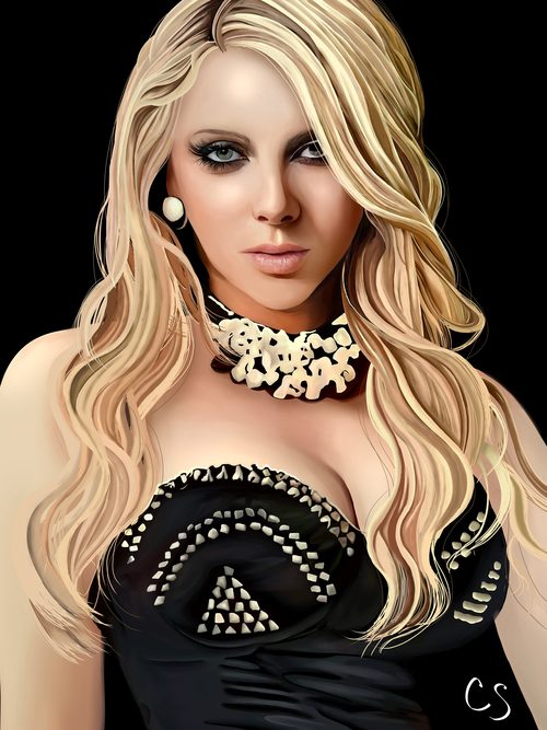 Maria Black — a art print from Shattering Expectations (Chris Stone Art).