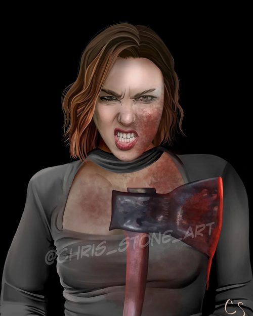 Lzzy Hale — a art print from Shattering Expectations (Chris Stone Art).